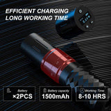 Solong Wireless Cartridge Rotary Tattoo Machine Pen Kit With 2 Battery SLE75KIT-1