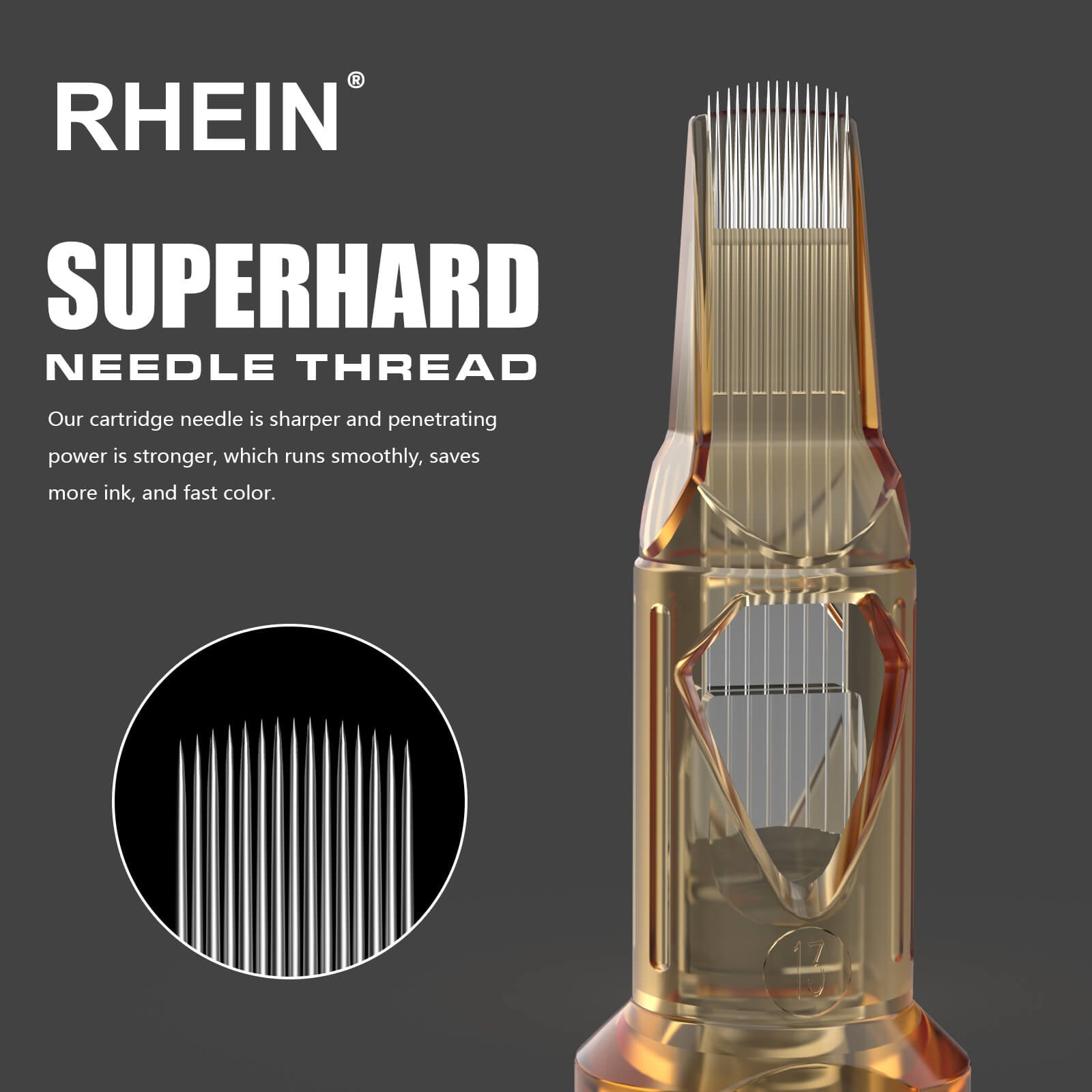 Rhein Tattoo Needle Cartridges Magnum M1 20PCS